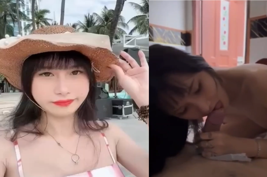 Đi tắm biển làm trò cho bạn trai là chính