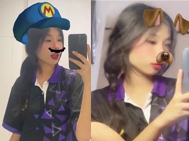 Em gái còn trẻ nhưng con bướm lại nứng