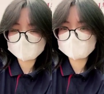 Em gái Gen Z Ngọc Lam kính cận cực kỳ nghịch ngợm