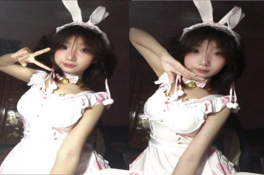 Khánh Ly bị người yêu âu yếm từ phía sau thỏa mãn