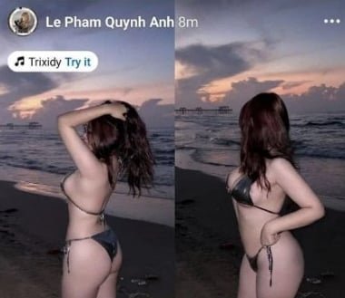 Lê Phạm Quỳnh Anh body hot nhún khỏe